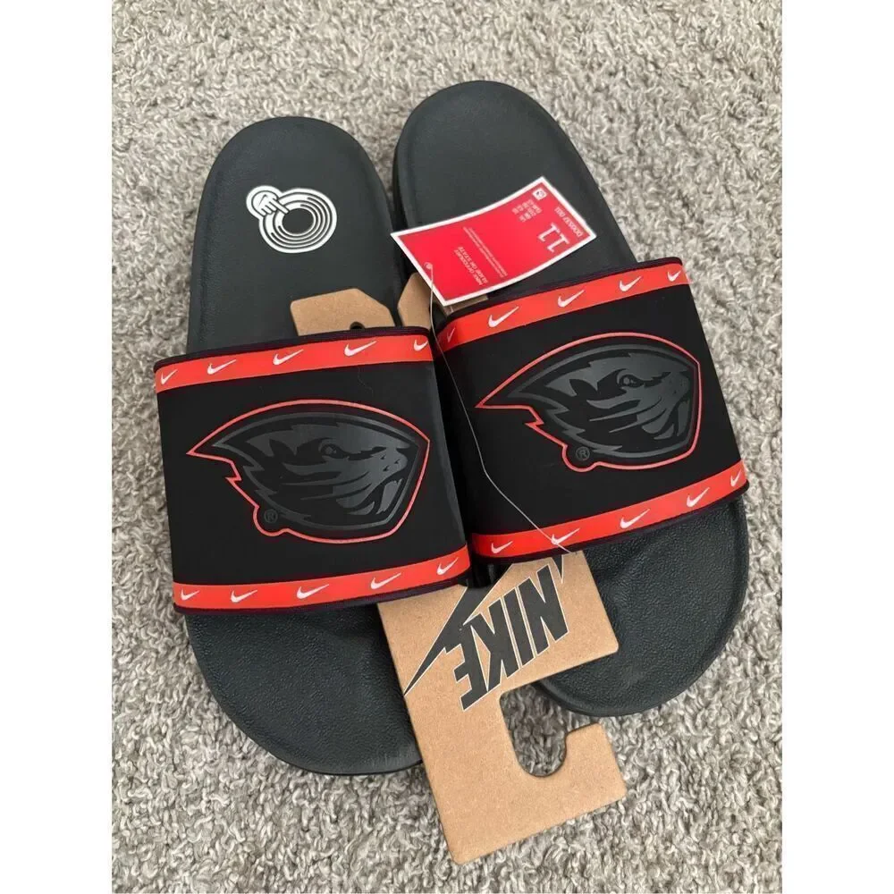 Nike Men’s Offcourt Slides Oregon State Beavers Size 11